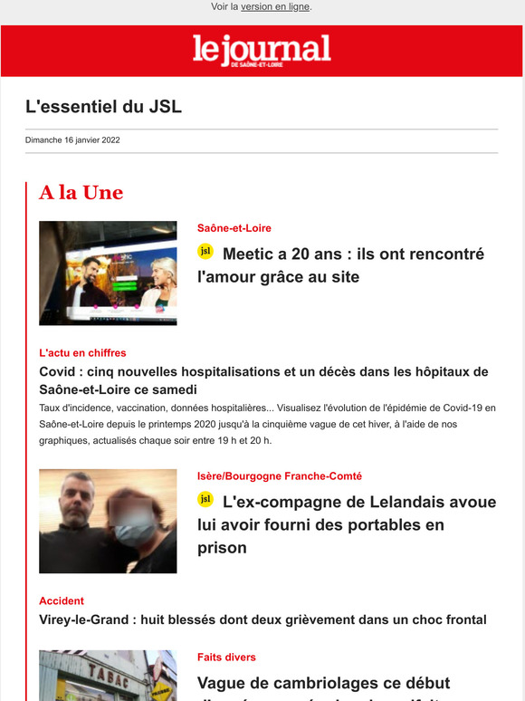 Lejsl: L'essentiel Du JSL - Dimanche Noir En Sane-et-Loire, Un ...