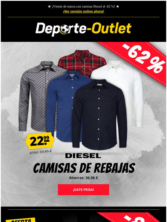 deporte-outlet: Camisas Diesel por 22,99 ! | Milled