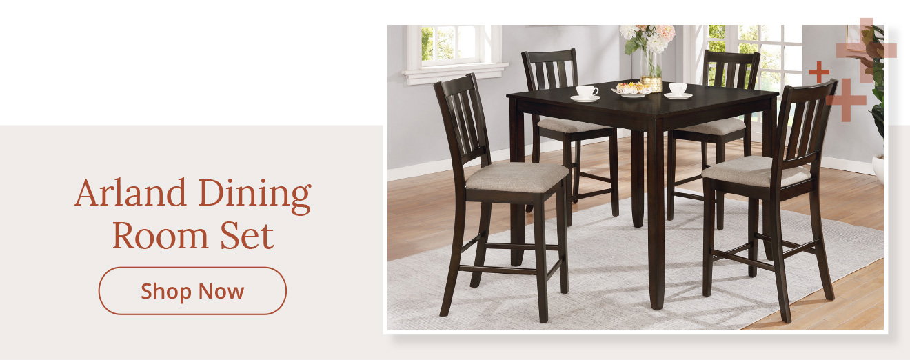 The Arland Collection 5pc Dinette Set