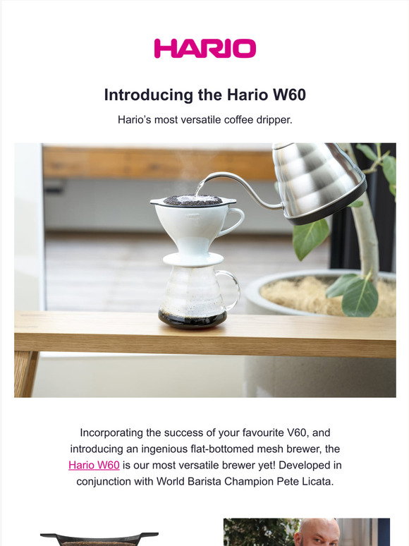 Hario: Make refreshing Cold Brew Coffee with Hario ❄