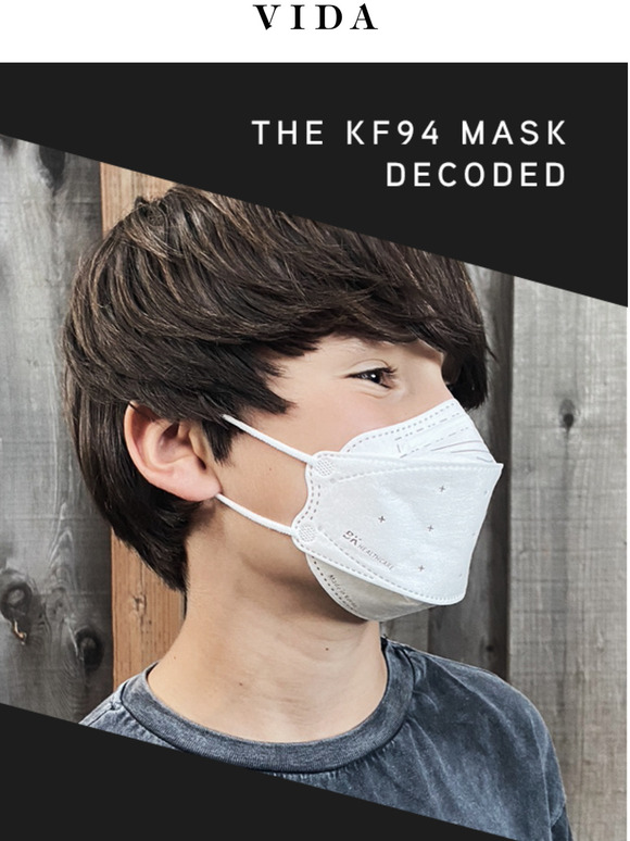 VIDA Whats The Difference Between KN95 and KF94 Masks? Milled