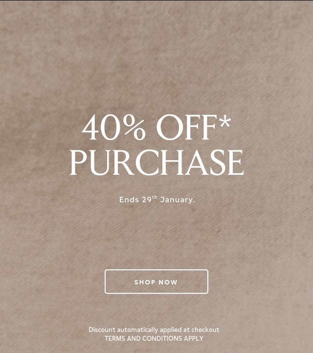 Banana Republic EU 40 off purchase is here... Milled