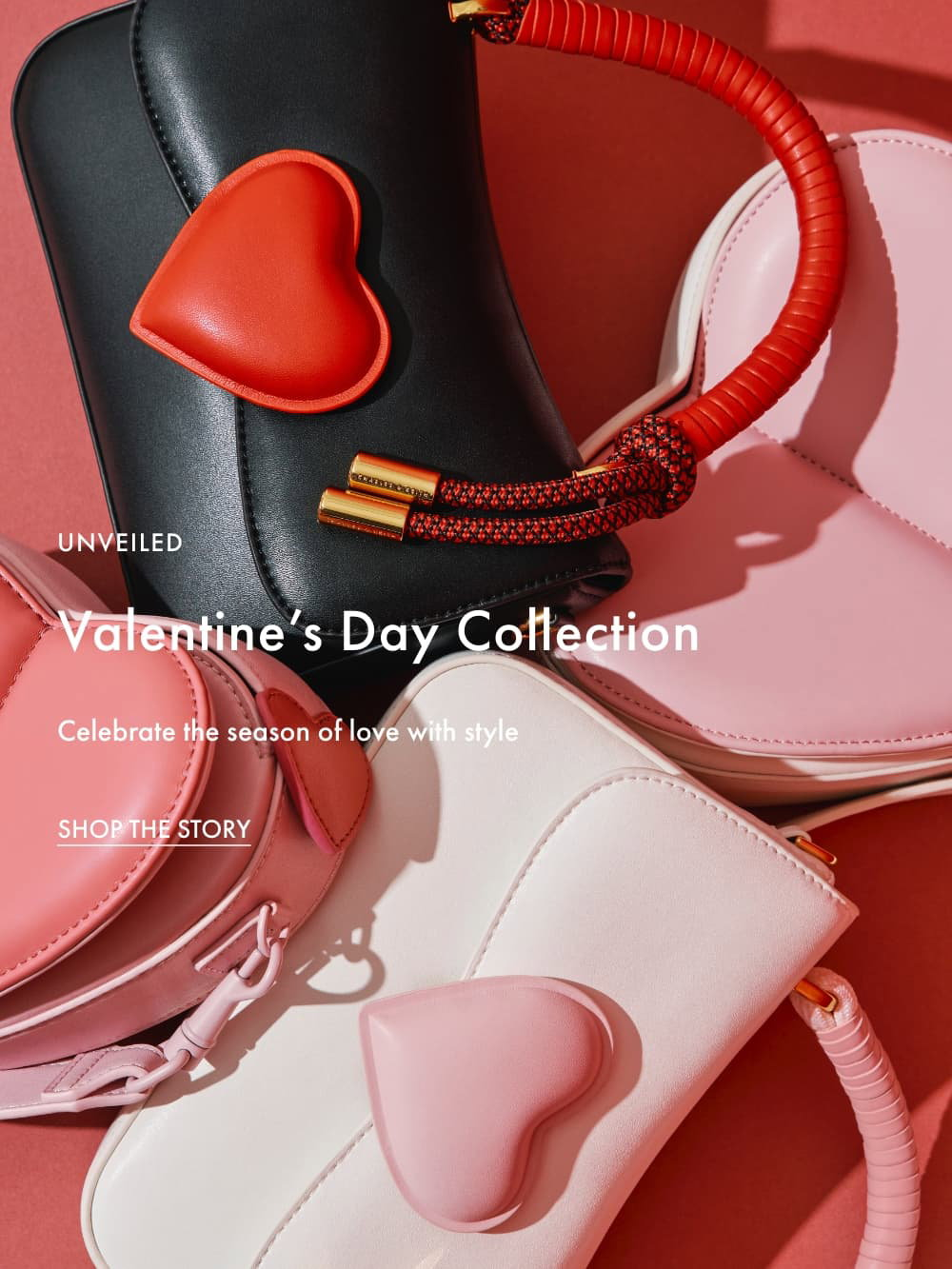 Charles & Keith Valentine's Day Collection Has Floral Bags & Heels
