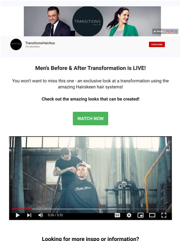 An Exclusive Look at a Transformation