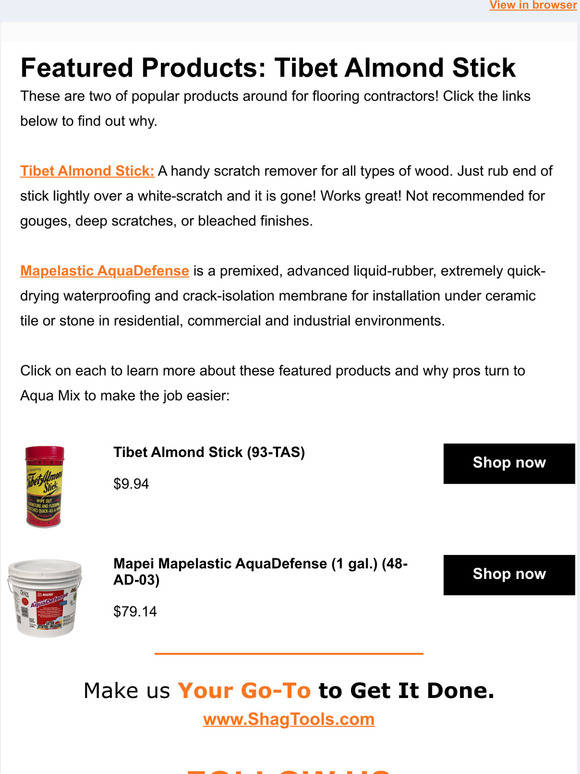 there, check out the Tibet Almond Stick and other favorites
