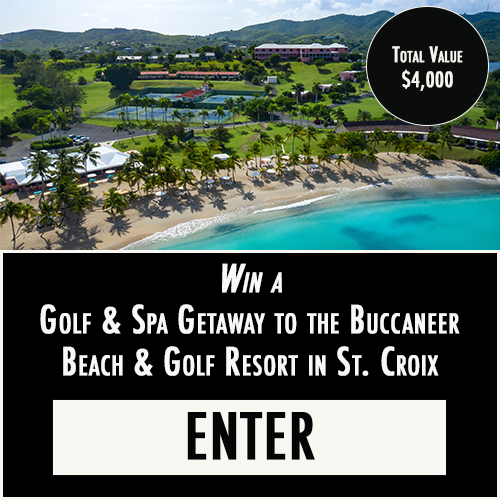 Win a 3-Night Trip for Two to the Buccaneer Beach & Golf Resort in St. Croix ($4,000 Value)!