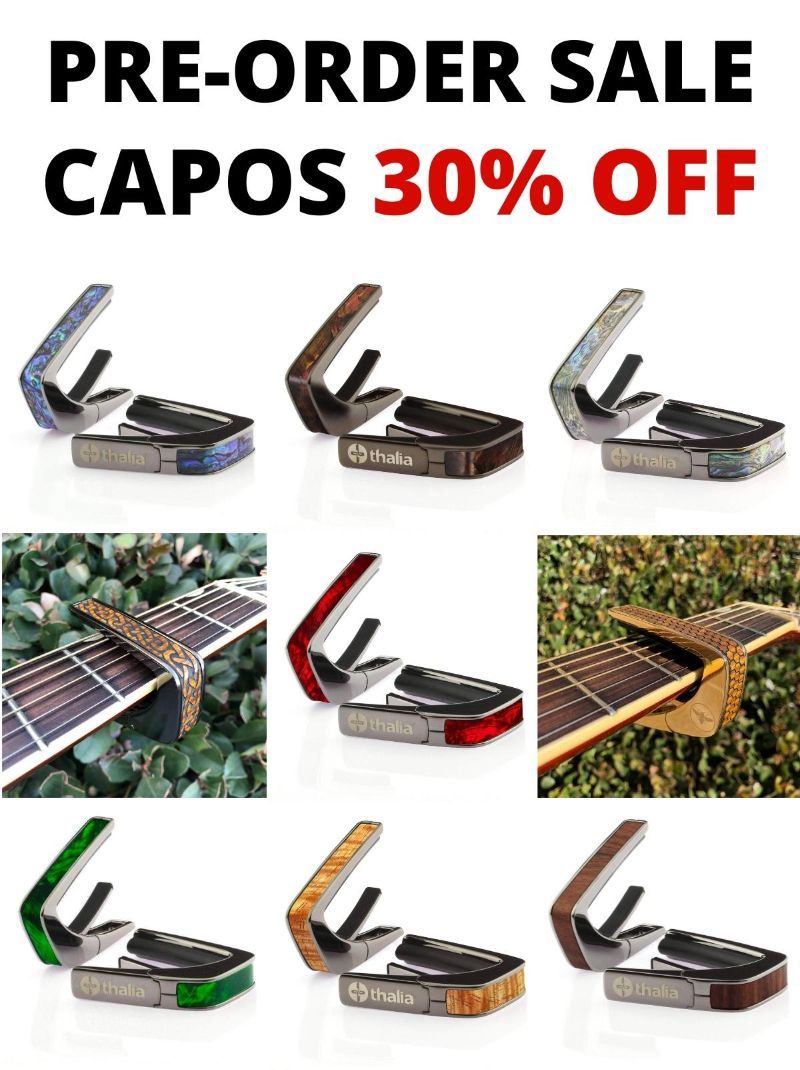 Thalia Capos LLC: PRE-ORDER CAPO SALE - 30% OFF | Milled