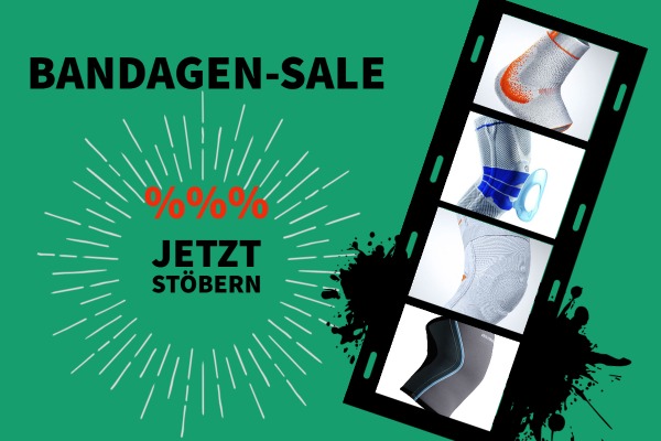 Bandagen im Aktiv-Sale