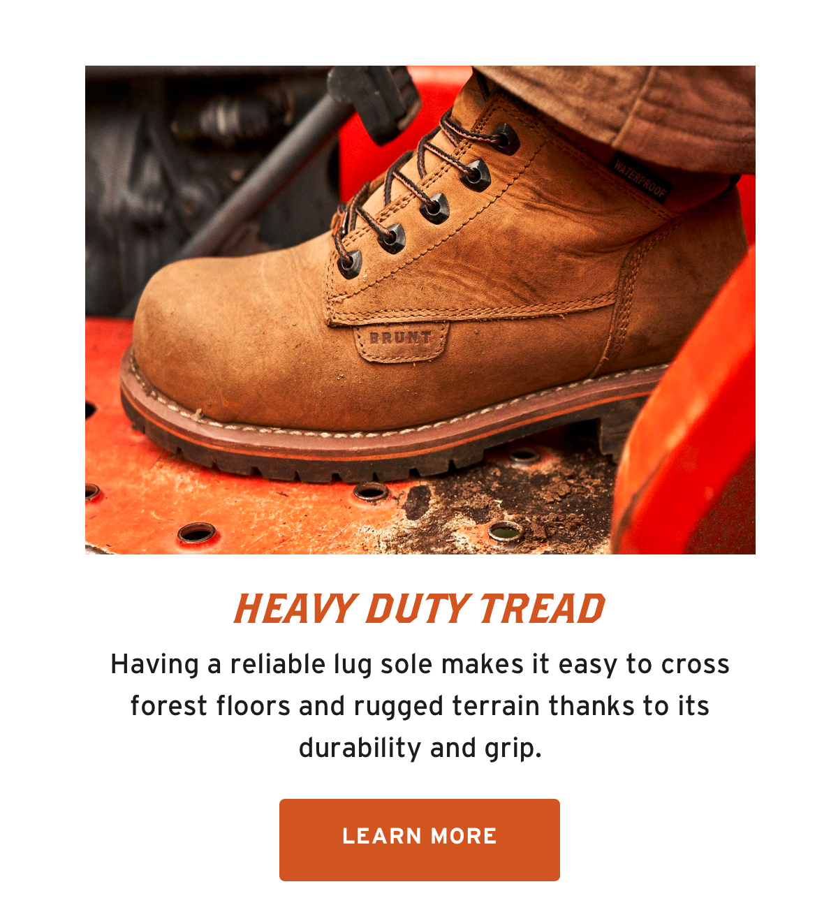 heavy tread
