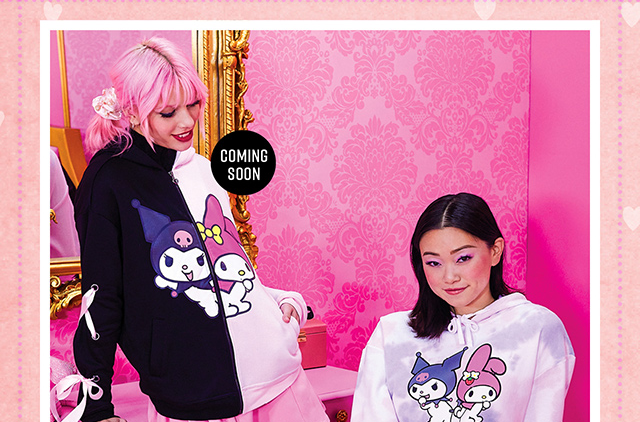 Hello Kitty® & Friends LAS VEGAS Baby Tee - My Melody and Kuromi: Hot Pink