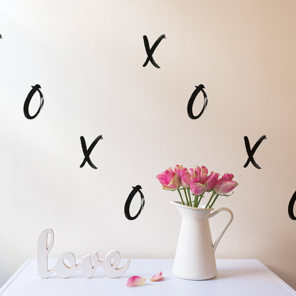 XOX wall decals