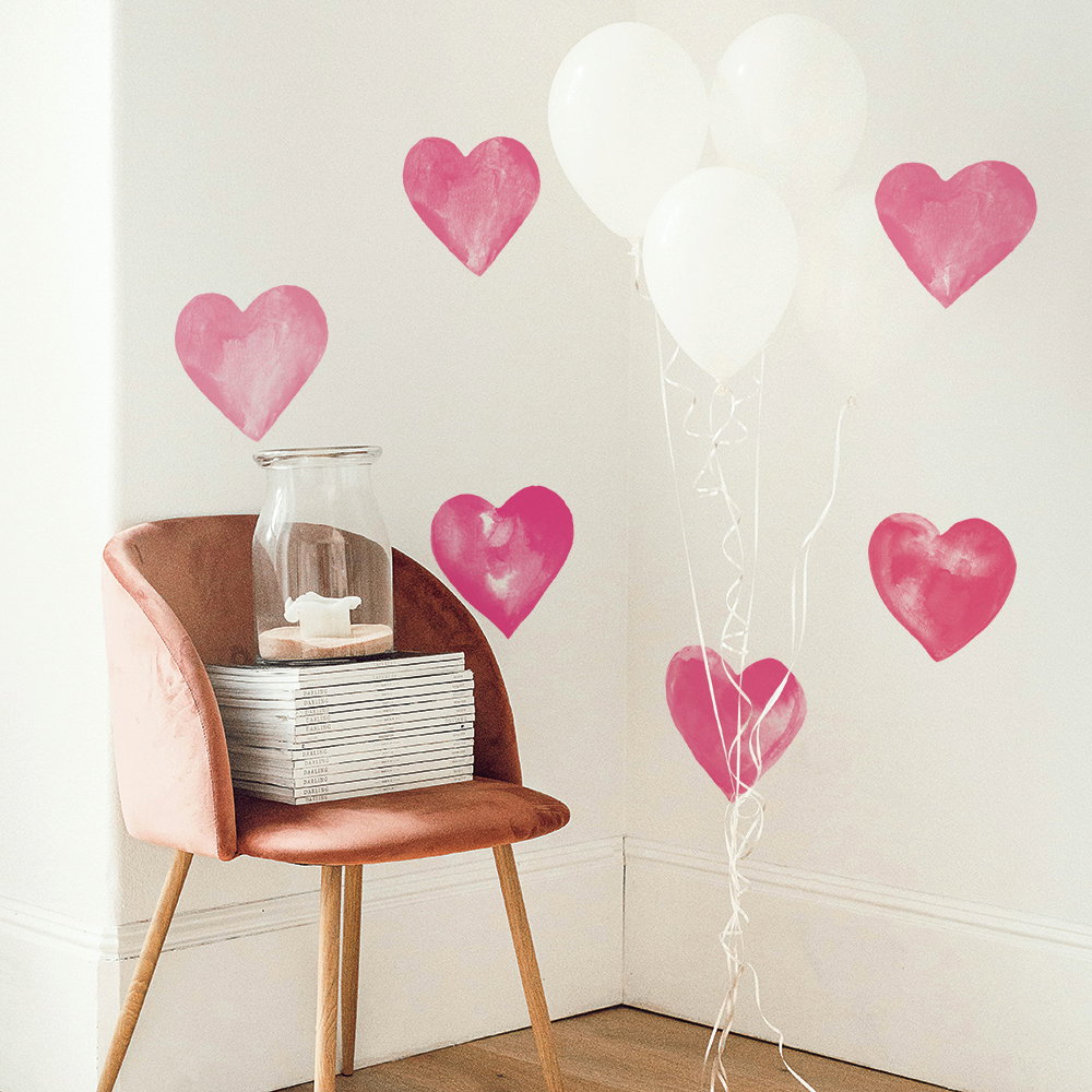 Heart Wall Decals 