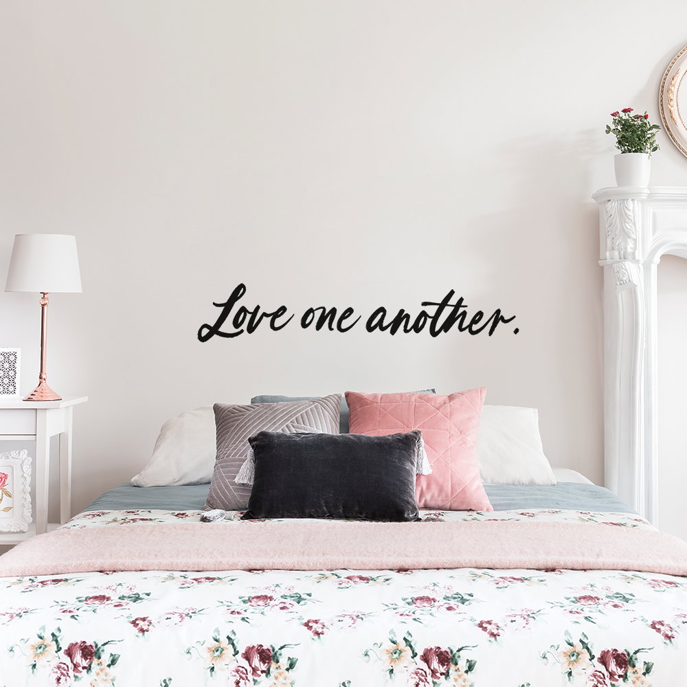 Love One Another Wall Decal