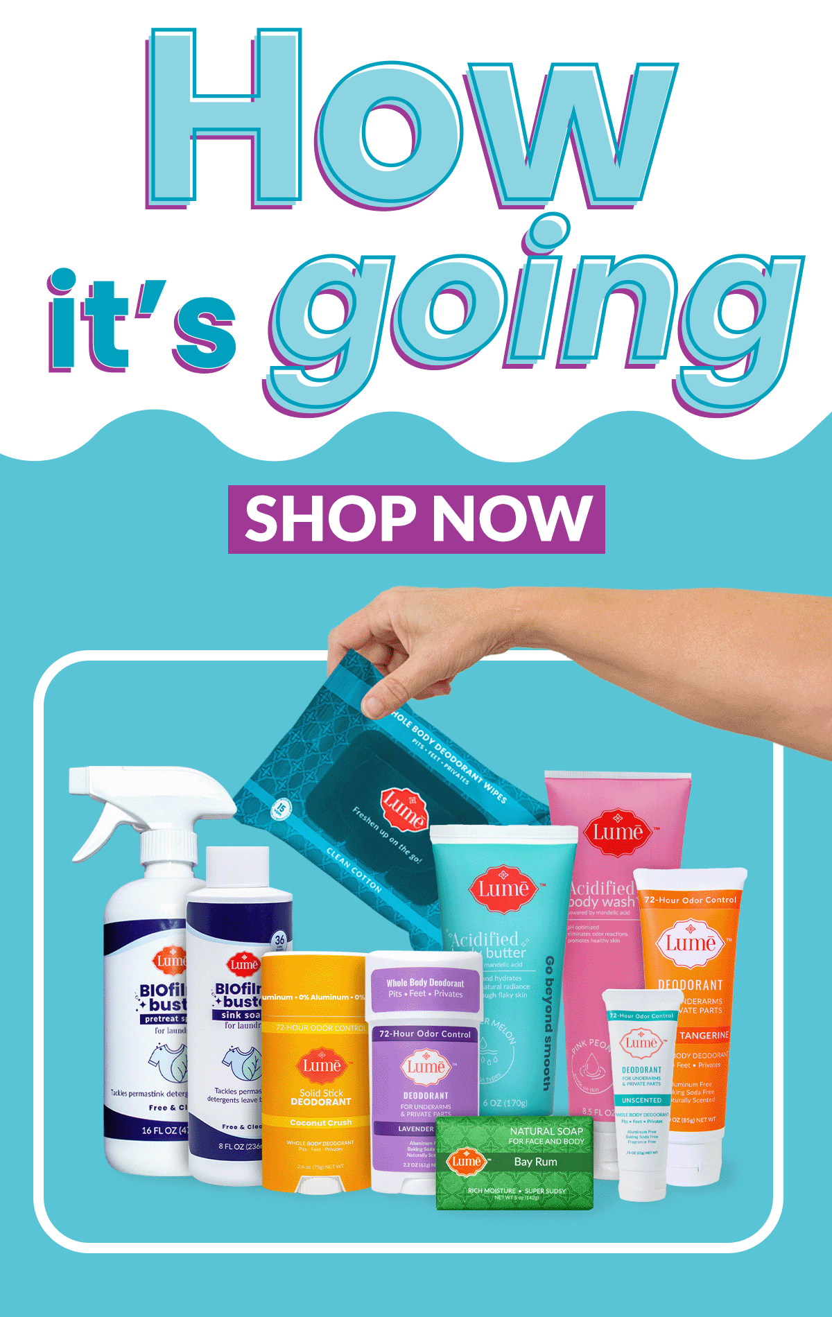 Lume Deodorant Look What We Did Milled