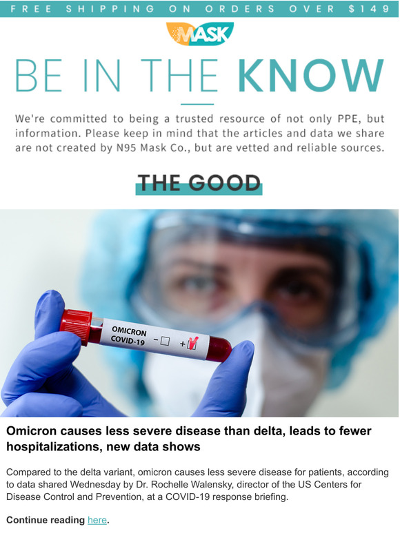 CDC recommends higher quality masks