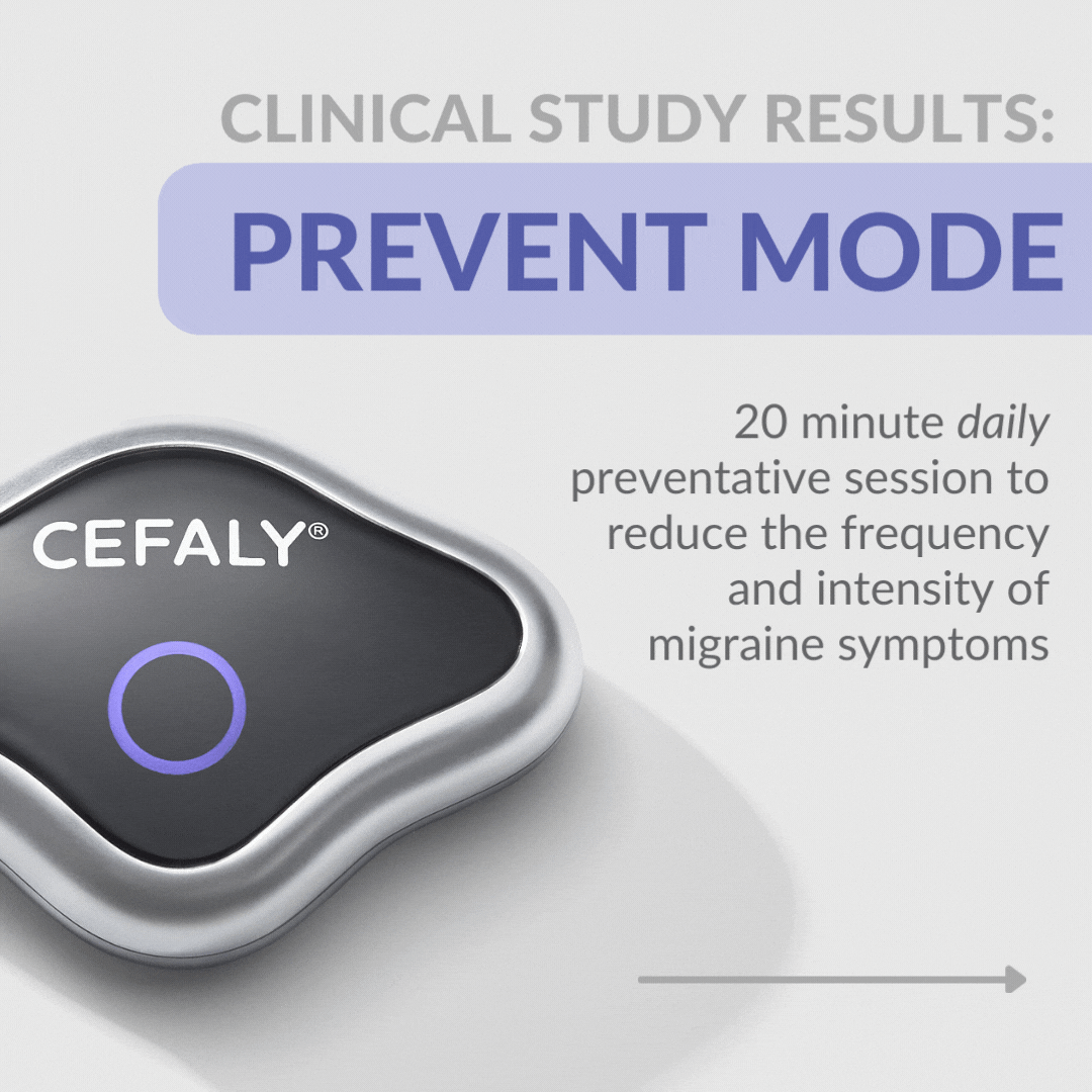 CEFALY Technology The ONLY drugfree migraine treatment with DUAL