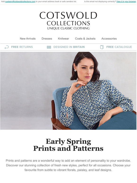 Cotswold Collections New In Must Have Prints Be Inspired This Season Milled