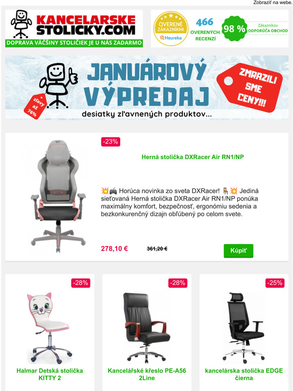 MME PRE VS ZAVY A 75%! JANUROV VPREDAJje v plnom prde!