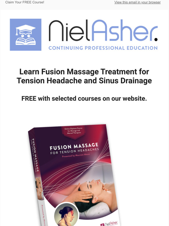 Niel Asher Education Tension Headache and Sinus Drainage Milled