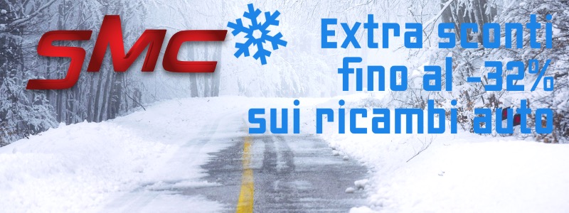 Ricambi SMC: Saldi invernali fino al -32% sui migliori ricambi auto,  viaggia in sicurezza e risparmia