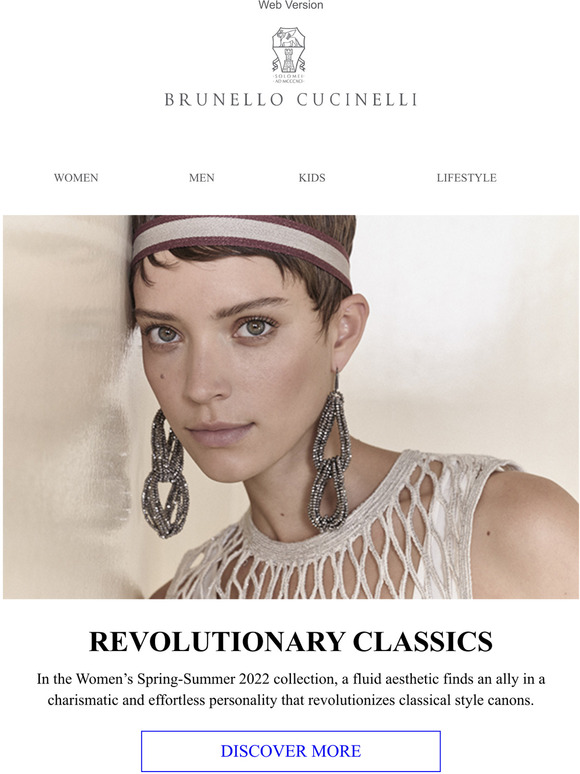 Revolutionary Classics: Brunello Cucinelli Women's Collection