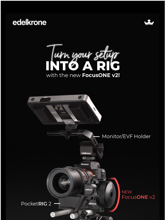 Turn your edelkrone setup into a rig!
