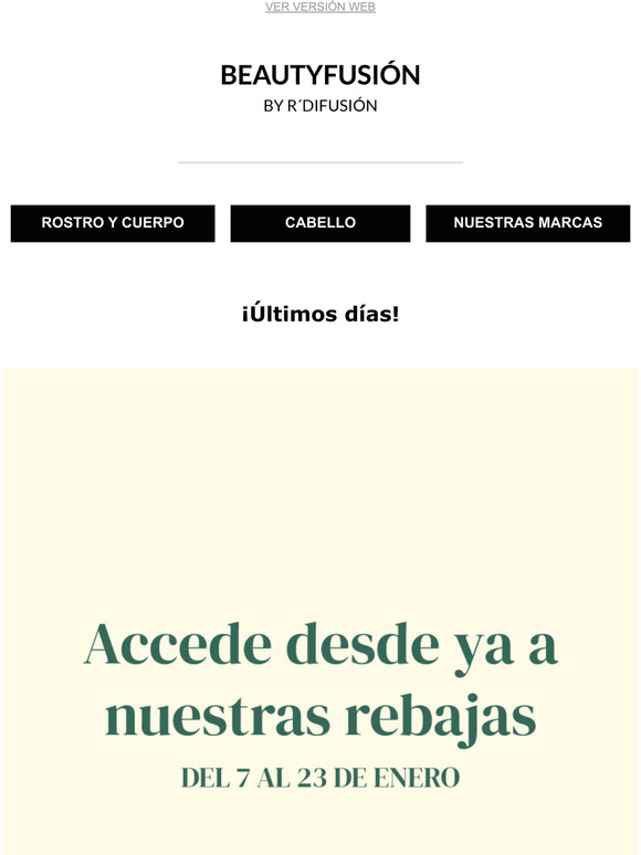  ltimos das de Rebajas 