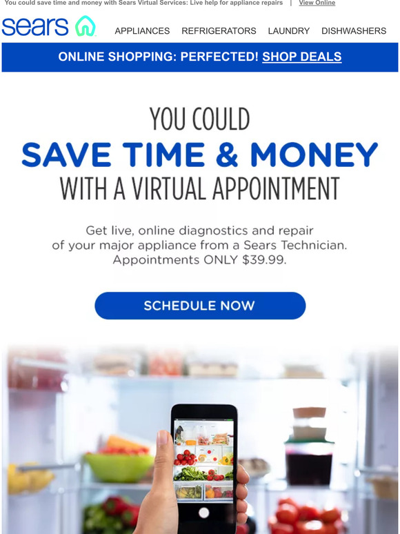 Sears You can fix your appliance (We'll help) Milled