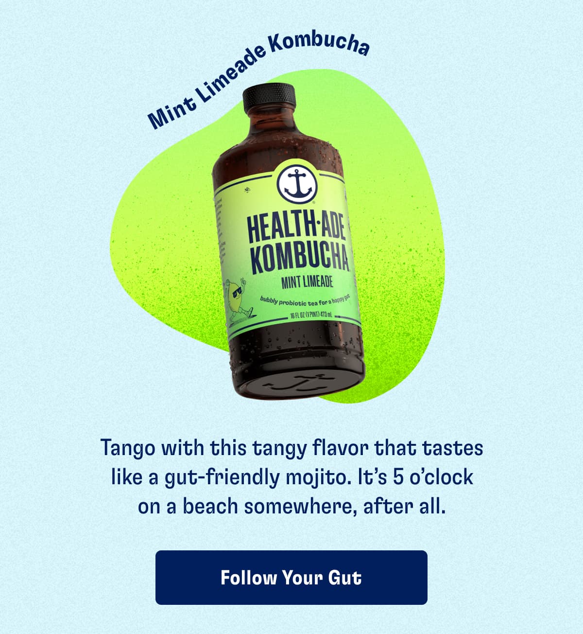 HealthAde Kombucha Drink like an Aquarius Milled