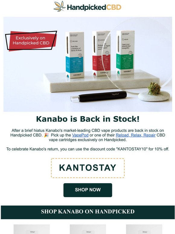 Kanabo Back in Stock!