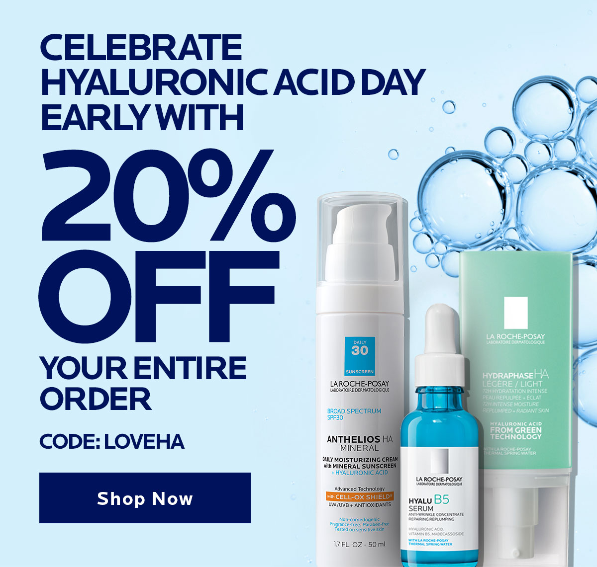 La Roche Posay Hyaluronic Acid Day Is Almost Here! Milled