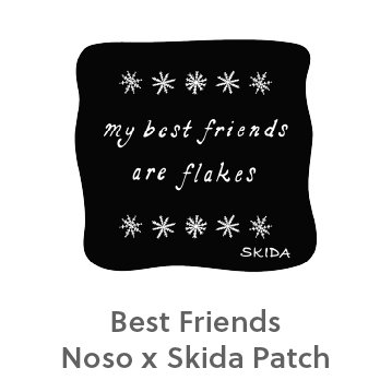 Skida Headwear & Accessories: New! Skida x NoSo Patches.