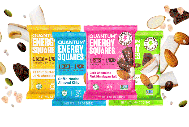 Curated Healthy Energy Foods, Inc. All 4 Flavors, One Pack Milled