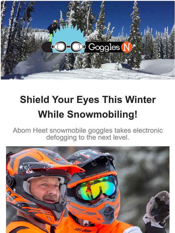 How Are You Shielding Your Eyes While Snowmobiling?