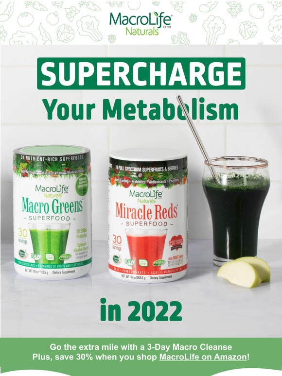 Supercharge Your Metabolism with Super Foods!