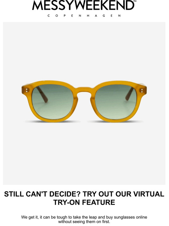 messyweekend Try on our sunglasses virtually! Milled