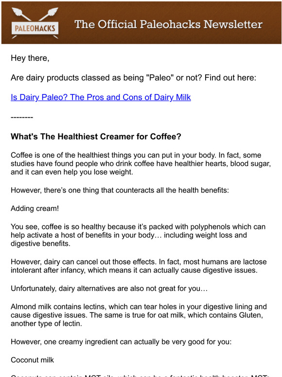 paleorecipeteam Is Dairy Paleo? The Pros and Cons of Dairy Milk Milled