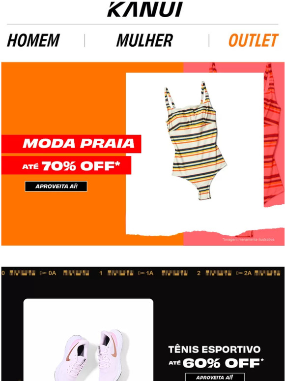 Kanui moda hot sale praia