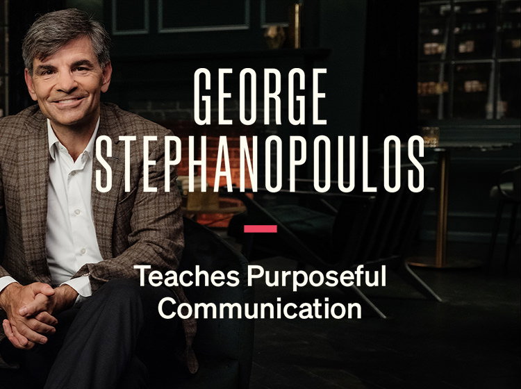 George Stephanopoulos Teaches Purposeful Communication, Official Trailer
