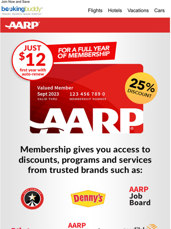 Dont Forget: January Offer from AARP
