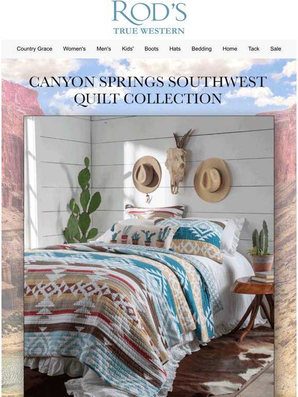 Rod's Western Palace Canyon SpringsA Favorite Quilt Milled