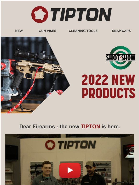 The NEW Tipton is here at SHOT SHOW 2022
