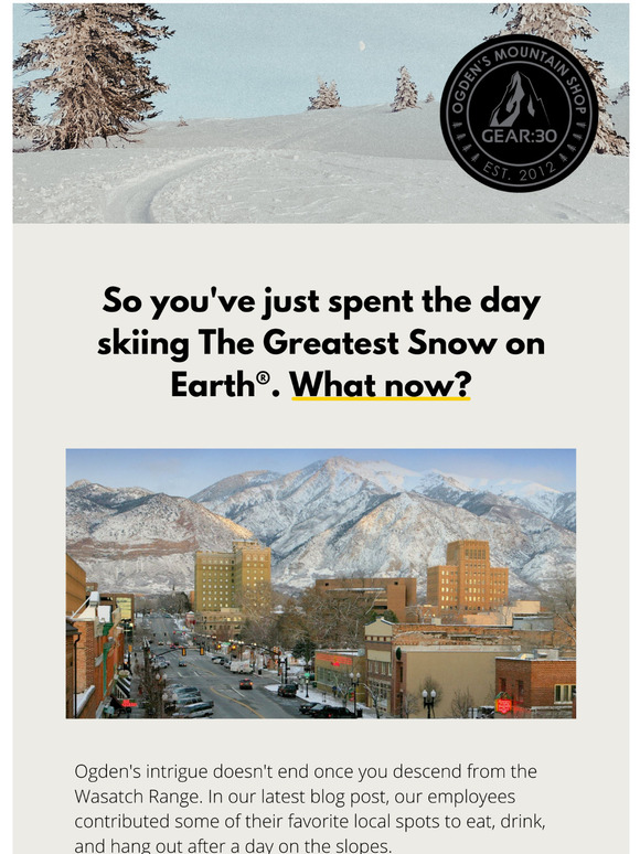 Aprs-Adventure in Ogden