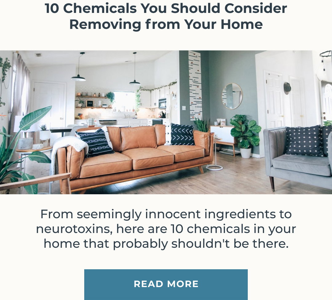 10 Chemicals You Should Consider Removing From Your Home
