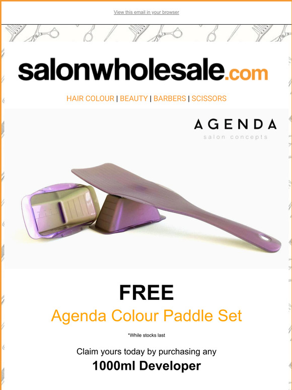 Free Colour Paddle Set 