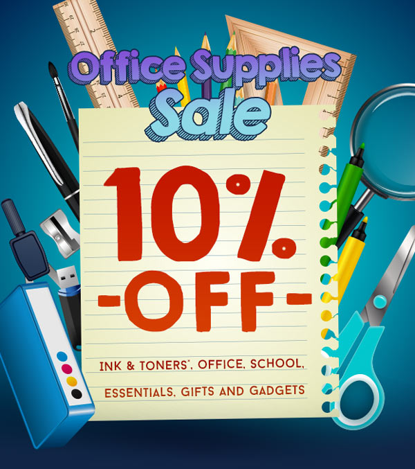 10% off all supplies