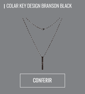 Colar Key Design Branson Black