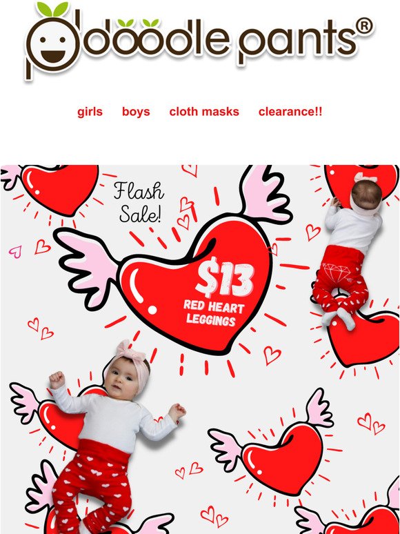 We are seeing hearts   $13 Leggings!