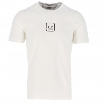 Gauze White & Black Logo Breakdown T-Shirt