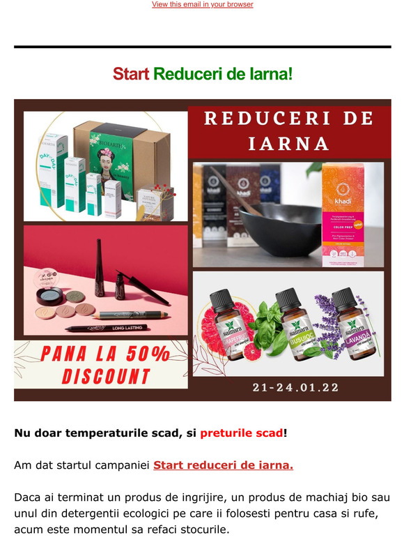Au inceput reducerile de iarna!